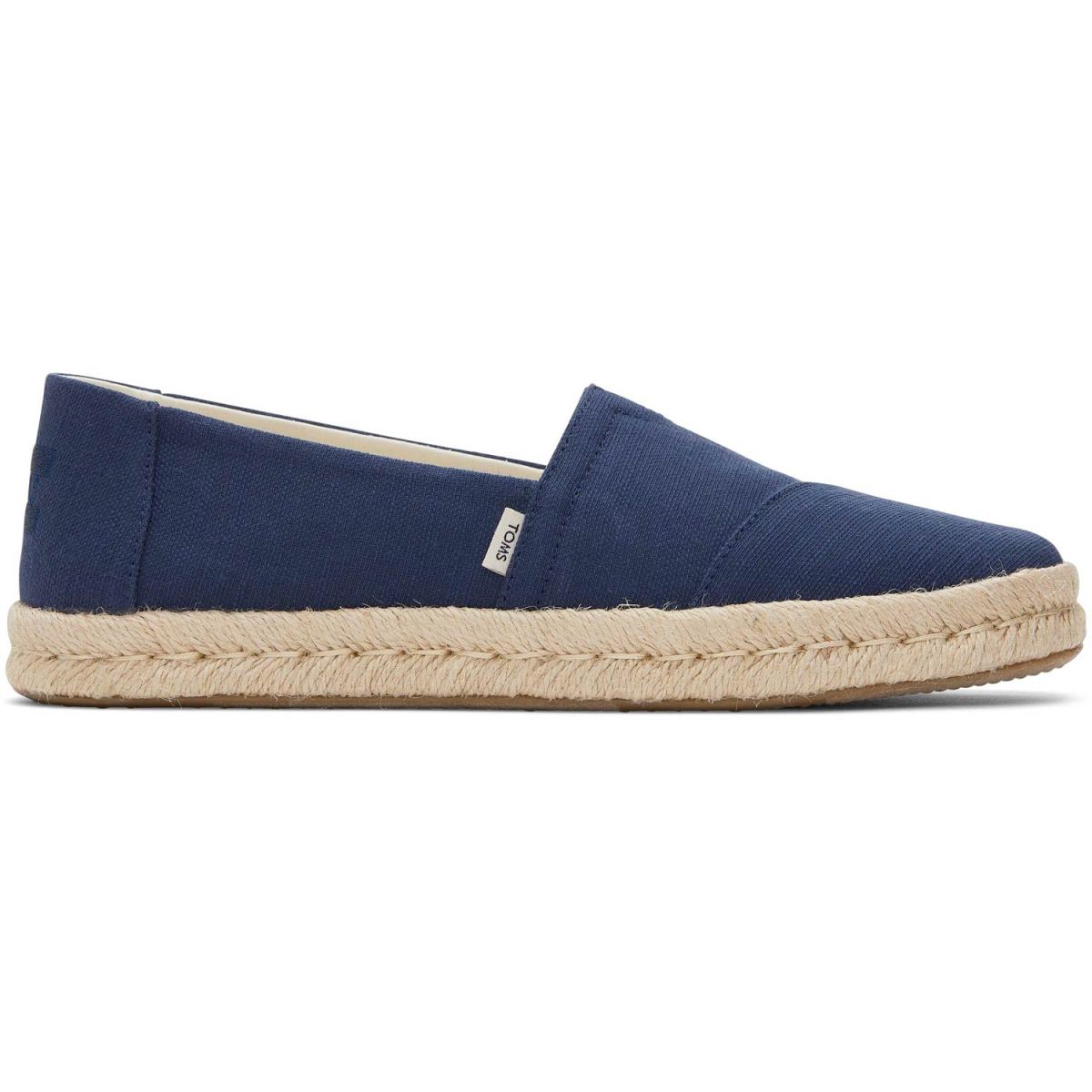 Toms - Alpargata Rope 2.0 - Damen Recycelte Baumwoll-Espadrille - Navy (Dunkelblau)
