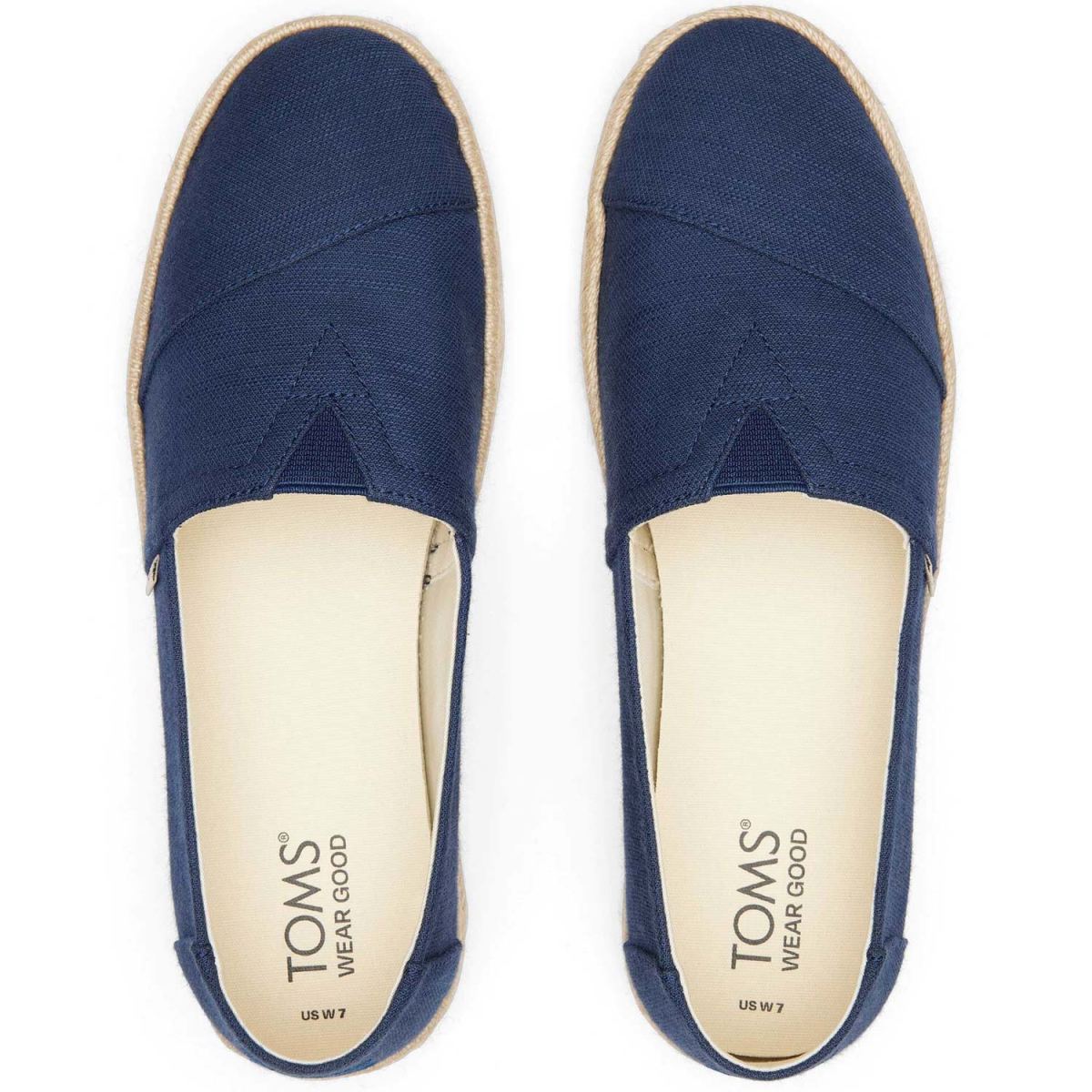 Toms - Alpargata Rope 2.0 - Damen Recycelte Baumwoll-Espadrille - Navy (Dunkelblau) – Bild 4