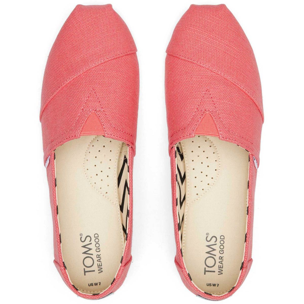 Toms - Alpargata Heritage Canvas Wm - Damen Espadrilles - Shell Pink – Bild 4
