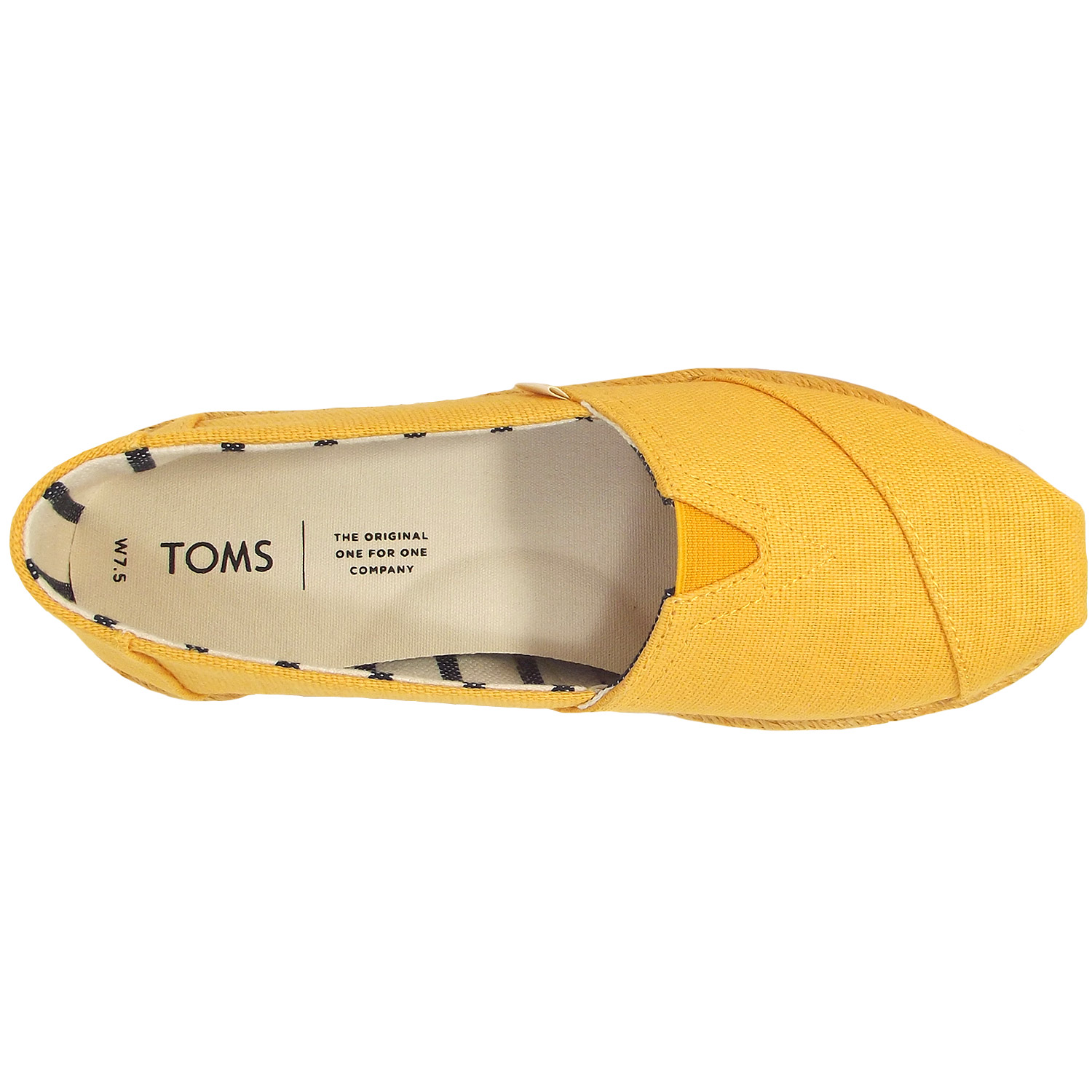 Toms - Heritage Canvas On Rope Wmn - Damen Espadrilles - gelb (gold fusion) – Bild 3