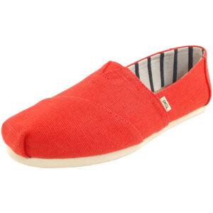 Toms - Classic Heritage Canvas Wm - Damen Espadrilles - tomatenrot (cherry tomato)