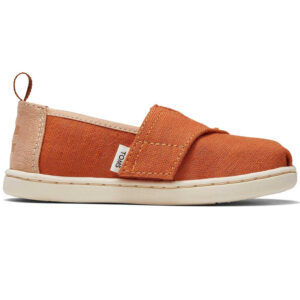Toms - Tiny Alpargata Woven - Kleinkinder Klett-Espadrilles - Braun (Umber Brown)