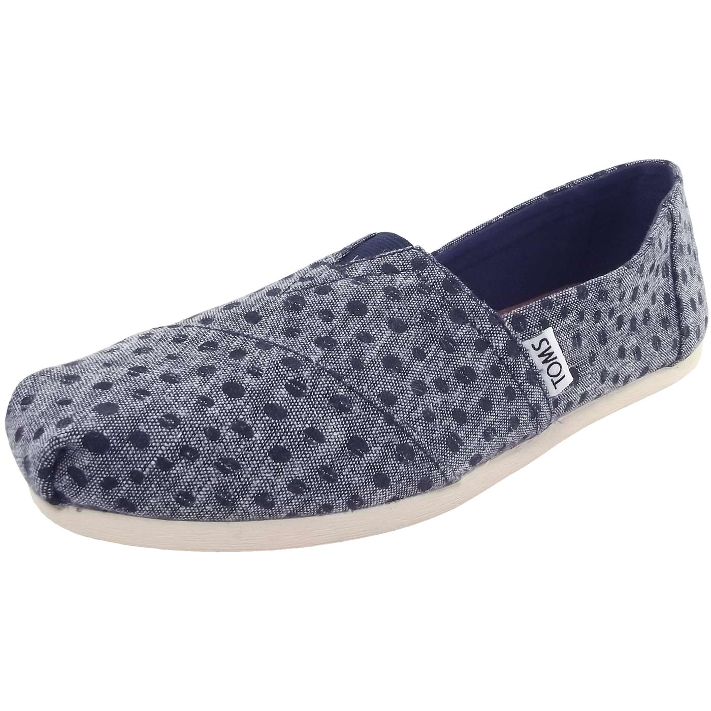 Toms - Classic Chambray Dots Wm - Damen Espadrilles - blau (navy slub)