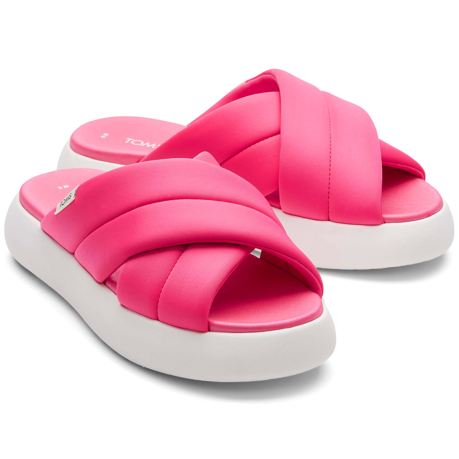 Toms - Mallow Crossover Wm - Damen Pantolette - Raspberry – Bild 2