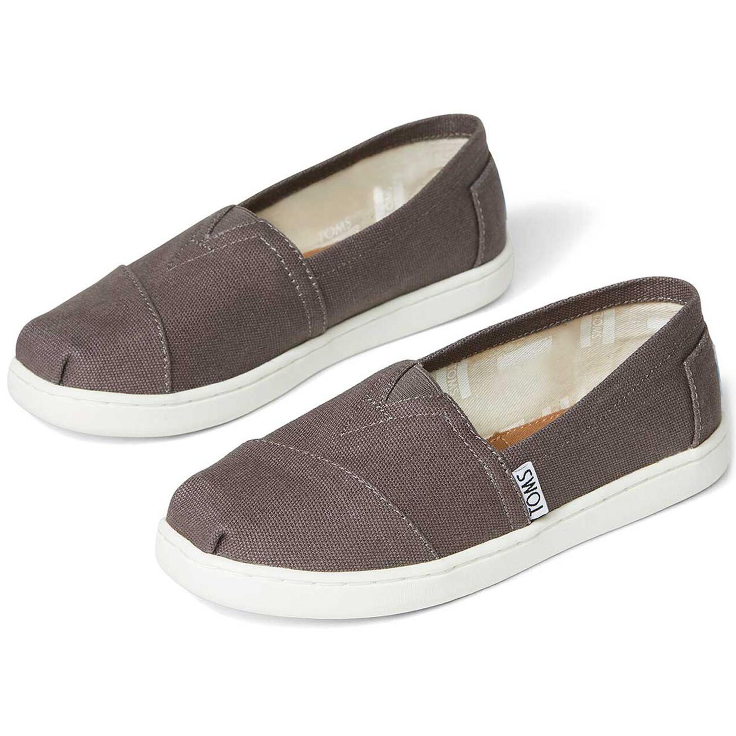 Toms - Classic Canvas Yt - Kinder Espadrilles - Aschegrau (Ash) – Bild 2