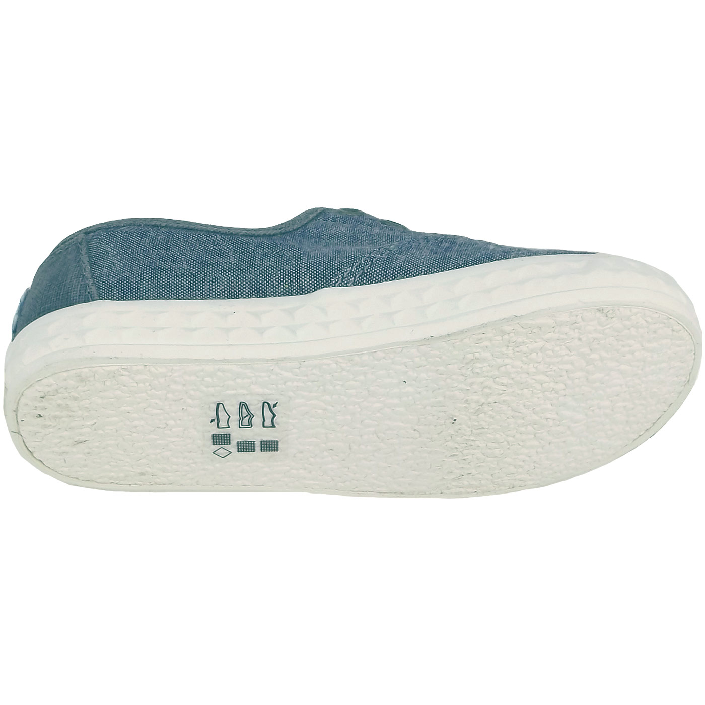 Toms - Zuma Chambray - Kleinkinder Slipper - blau (blue multi speckle) – Bild 4