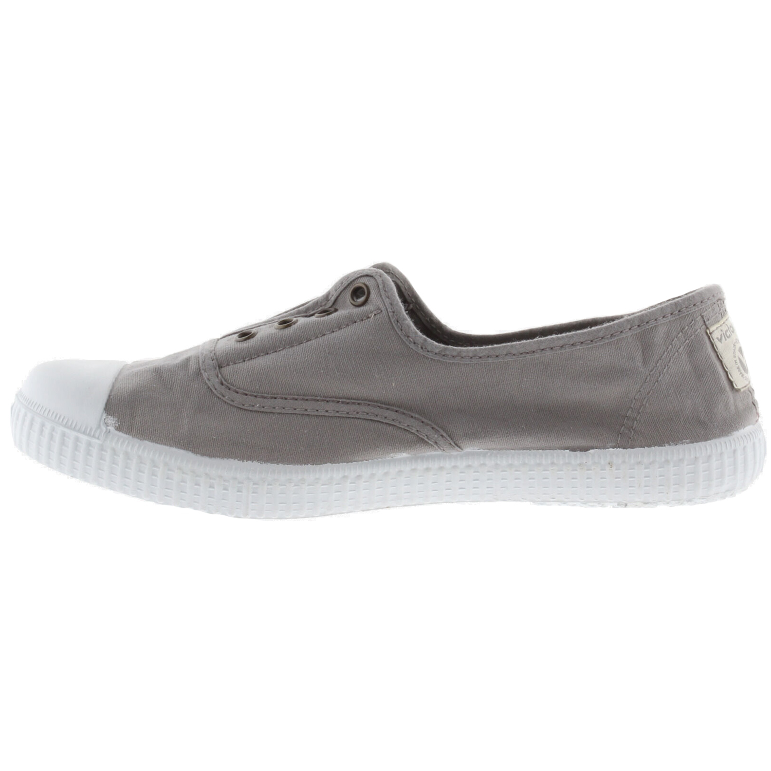 Victoria - 1915 - Damen Baumwolle-Schlupfschuhe - Grau (Gris) – Bild 3