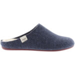 Victoria - Norte - Unisex Pantoffel aus recyceltem Filz - Dunkelblau (Marino)