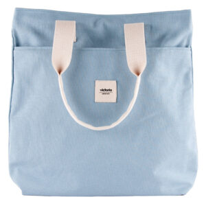 Victoria - Tote Lona Eco - Damen Canvas-Shoppertasche - Hellblau (Glaciar)