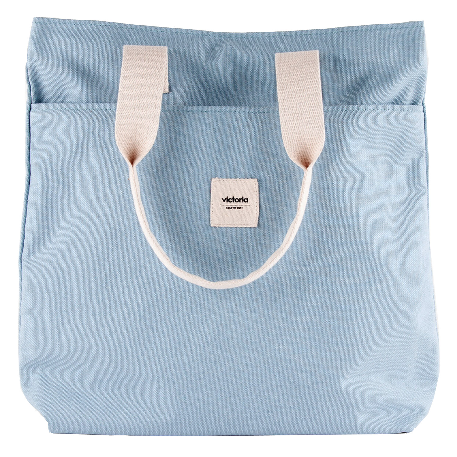 Victoria - Tote Lona Eco - Damen Canvas-Shoppertasche - Hellblau (Glaciar)