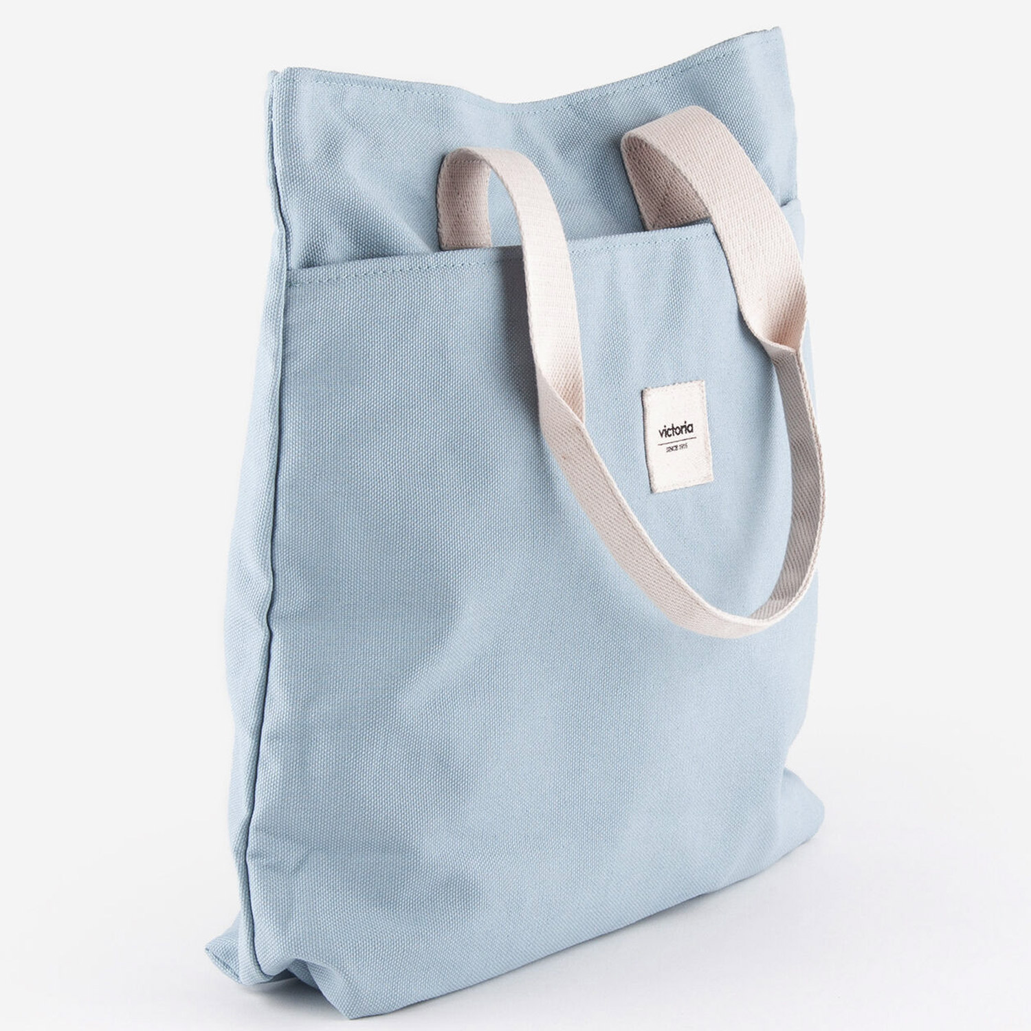 Victoria - Tote Lona Eco - Damen Canvas-Shoppertasche - Hellblau (Glaciar) – Bild 3