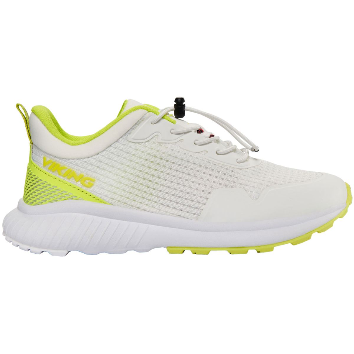 Viking - Aero SL - Kinder Sportlicher Sneaker - Weiß/Lime (White)