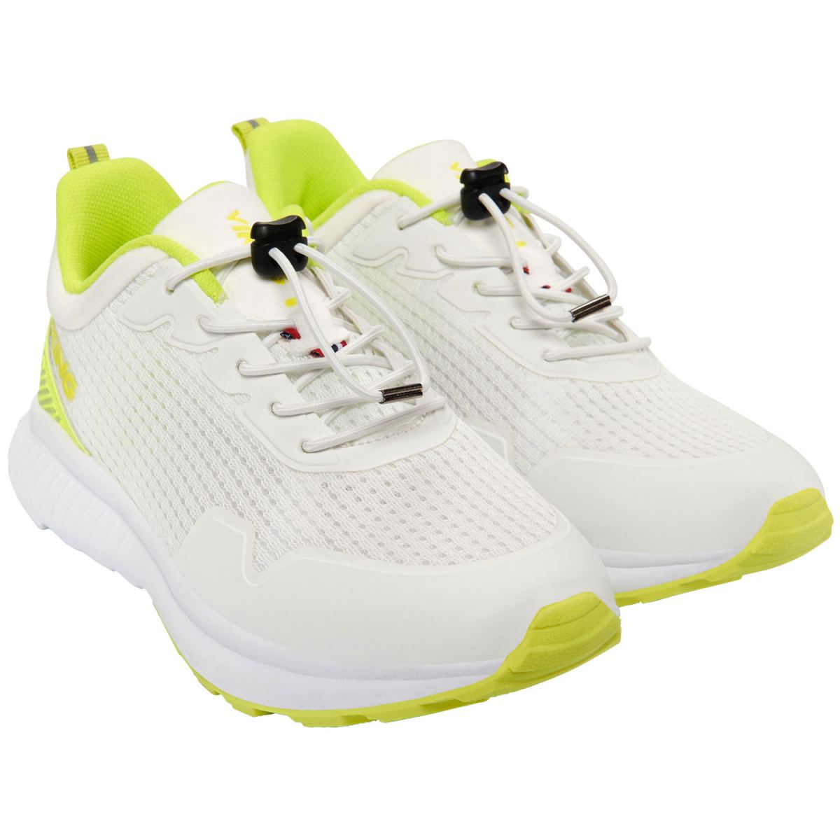 Viking - Aero SL - Kinder Sportlicher Sneaker - Weiß/Lime (White) – Bild 3