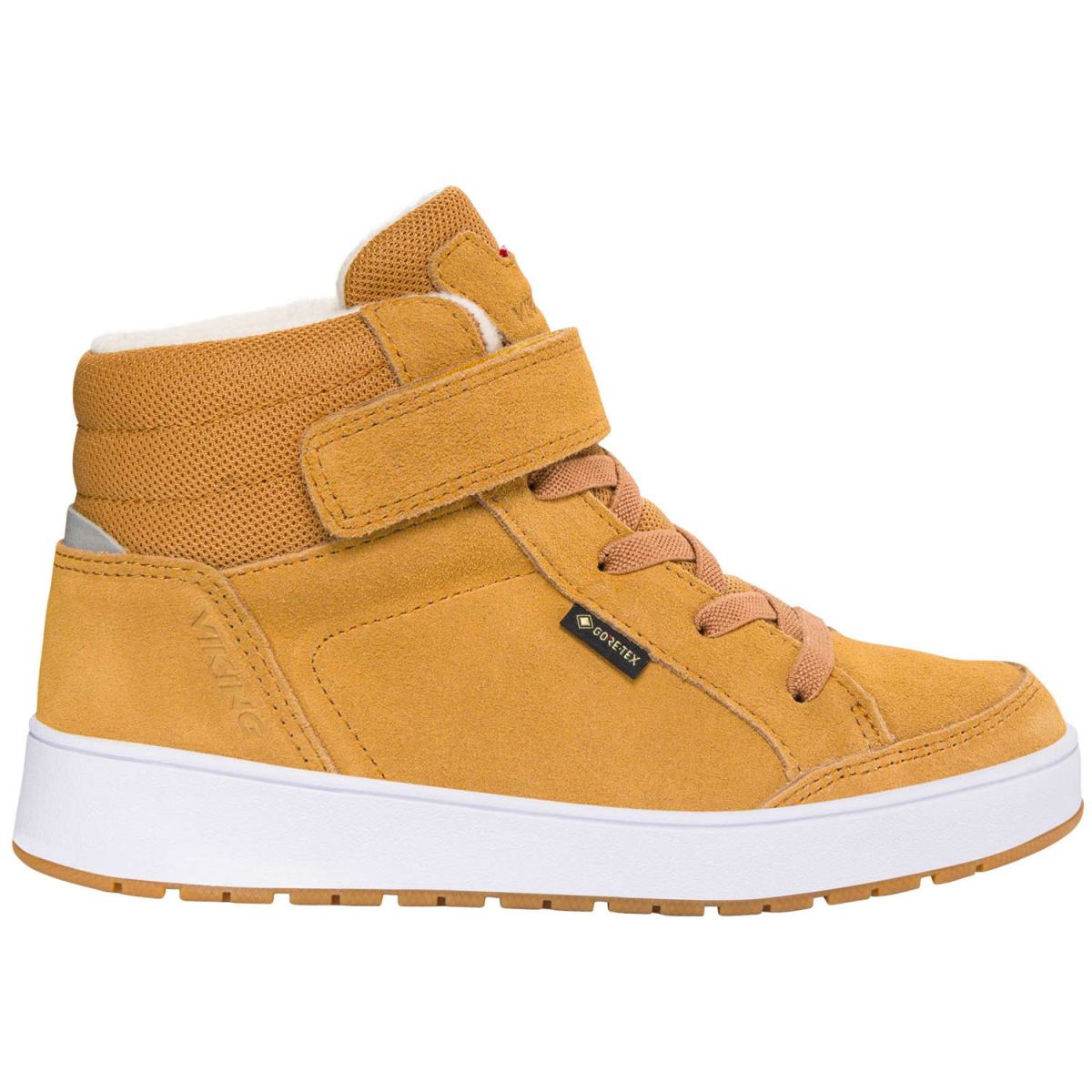 Viking - Gore-Tex Eagle Mid GTX Warm - Jungen Winter-Stiefelette mit Warmfutter - Senfgelb (Mustard)
