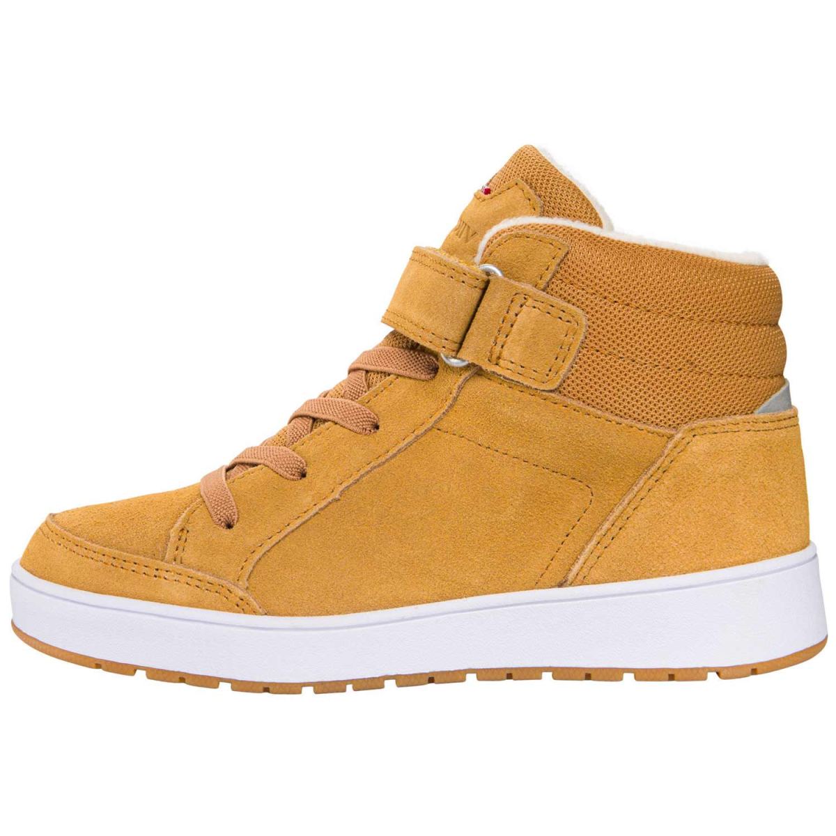 Viking - Gore-Tex Eagle Mid GTX Warm - Jungen Winter-Stiefelette mit Warmfutter - Senfgelb (Mustard) – Bild 3