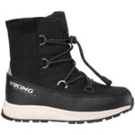Viking - Watershield Equip Warm WP - Kinder Wasserdichte Winterstiefel mit Warmfutter - Schwarz (Black)