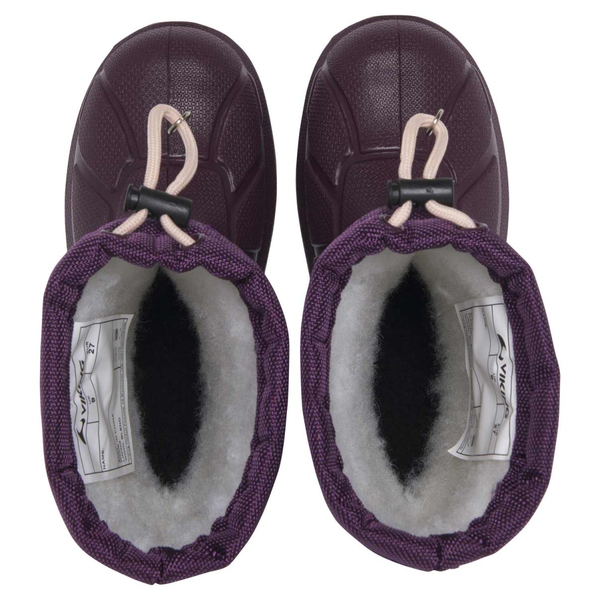 Viking - Extreme Warm - Mädchen Thermostiefel aus PU mit Warmfutter - Violett (Plum) – Bild 4