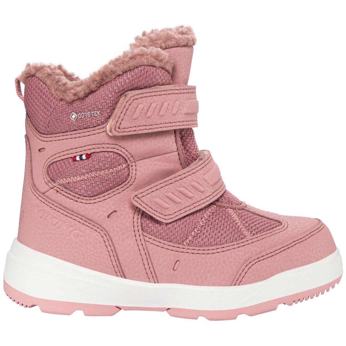 Viking - Gore-Tex Toasty Warm GTX - Mädchen Winterstiefelette mit Warmfutter - Rosa (Pink/Light Pink)