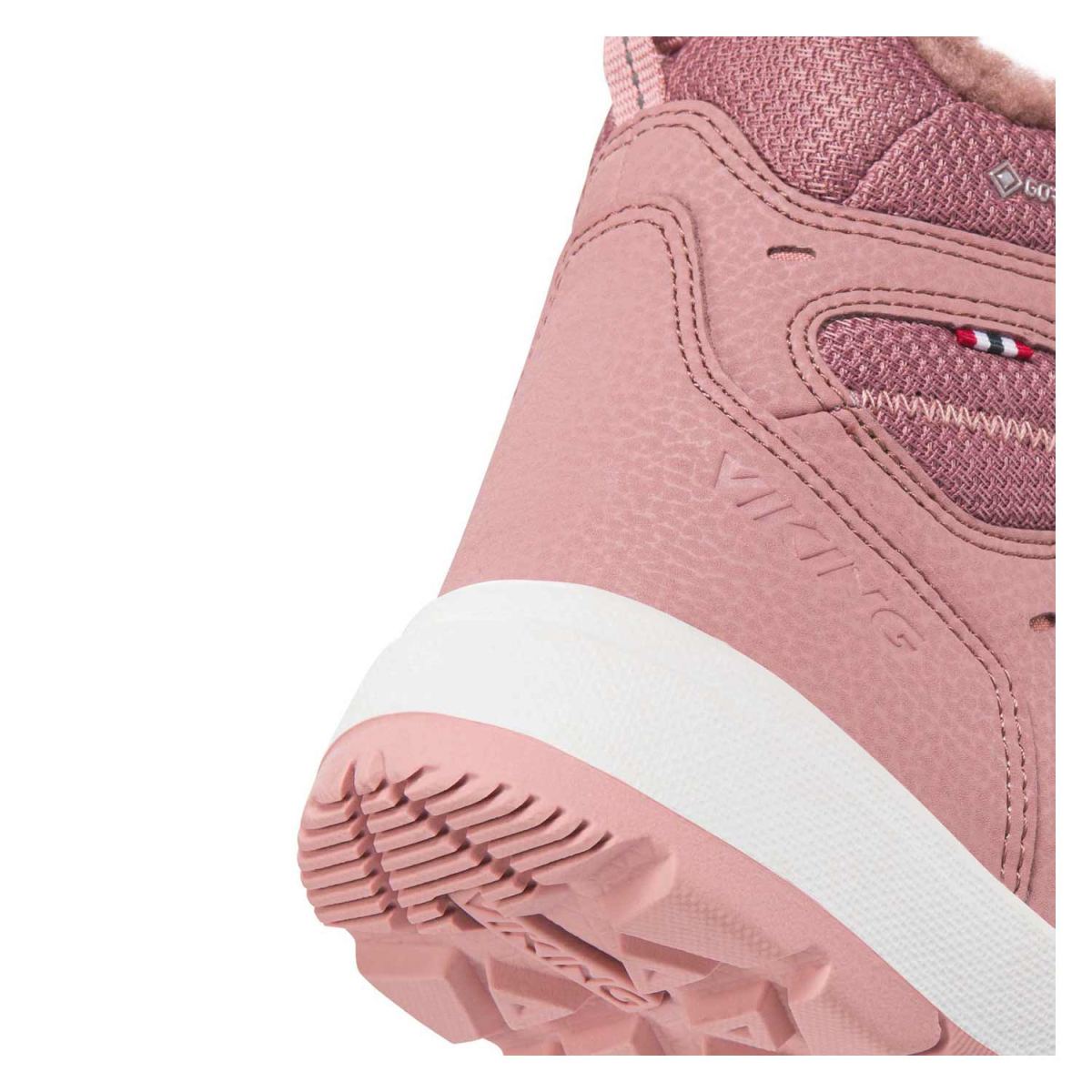 Viking - Gore-Tex Toasty Warm GTX - Mädchen Winterstiefelette mit Warmfutter - Rosa (Pink/Light Pink) – Bild 5