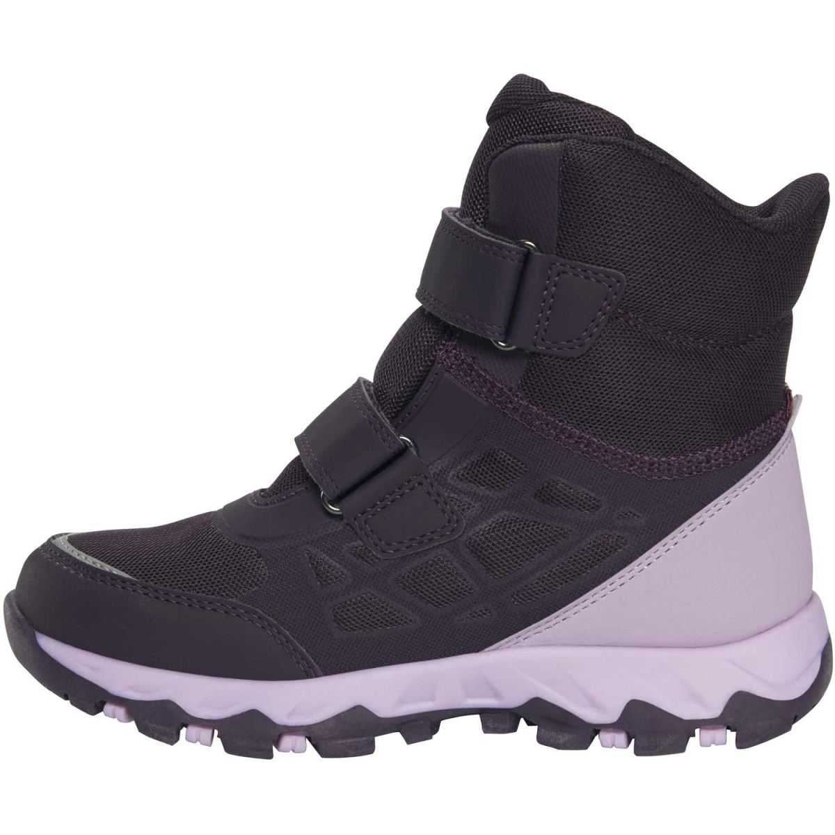 Viking - Track Warm WP 2V - Mädchen Wasserdichte Winterstiefel mit Warmfutter - Aubergine – Bild 2