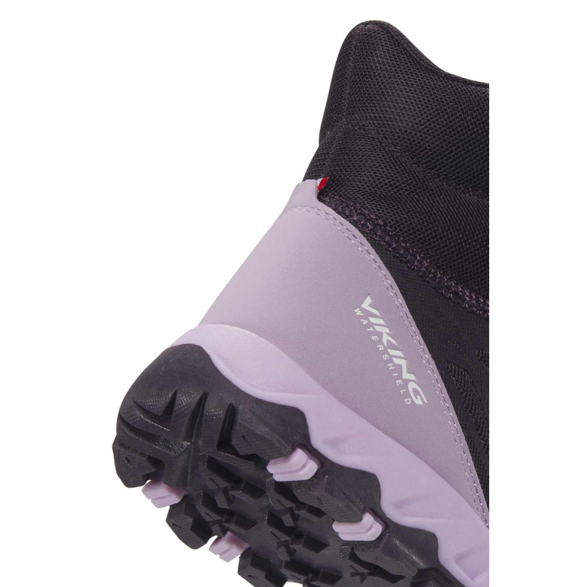 Viking - Track Warm WP 2V - Mädchen Wasserdichte Winterstiefel mit Warmfutter - Aubergine – Bild 6