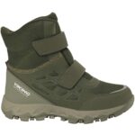 Viking - Track Warm WP 2V - Kinder Wasserdichte Winterstiefel mit Warmfutter - Olive