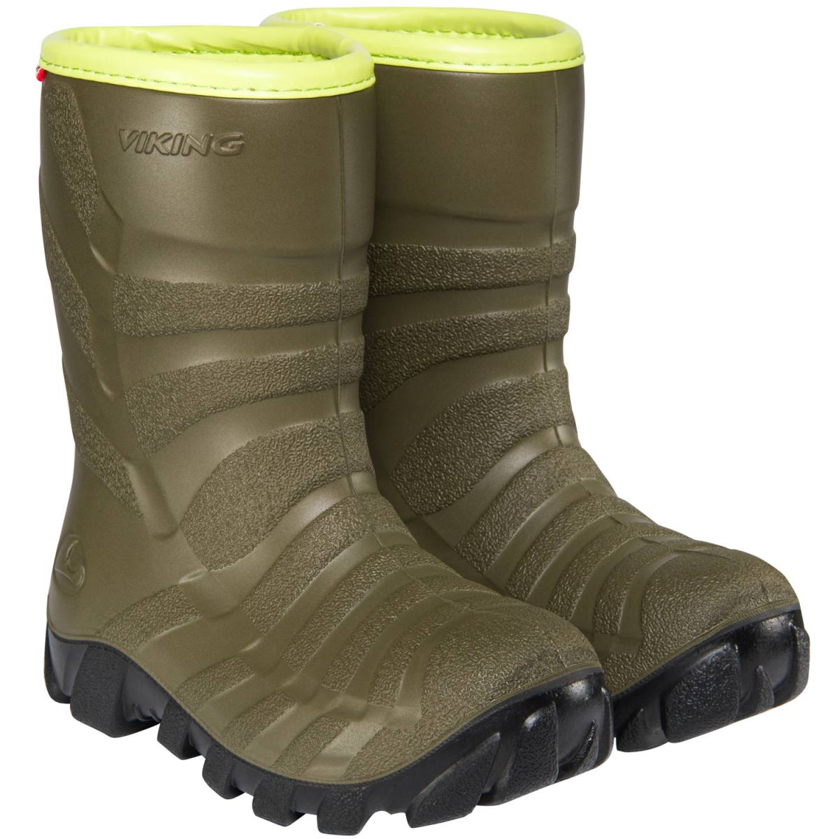 Viking - Ultra Warm - Kinder Winterstiefel aus PU mit Warmfutter - Khaki/Black – Bild 2