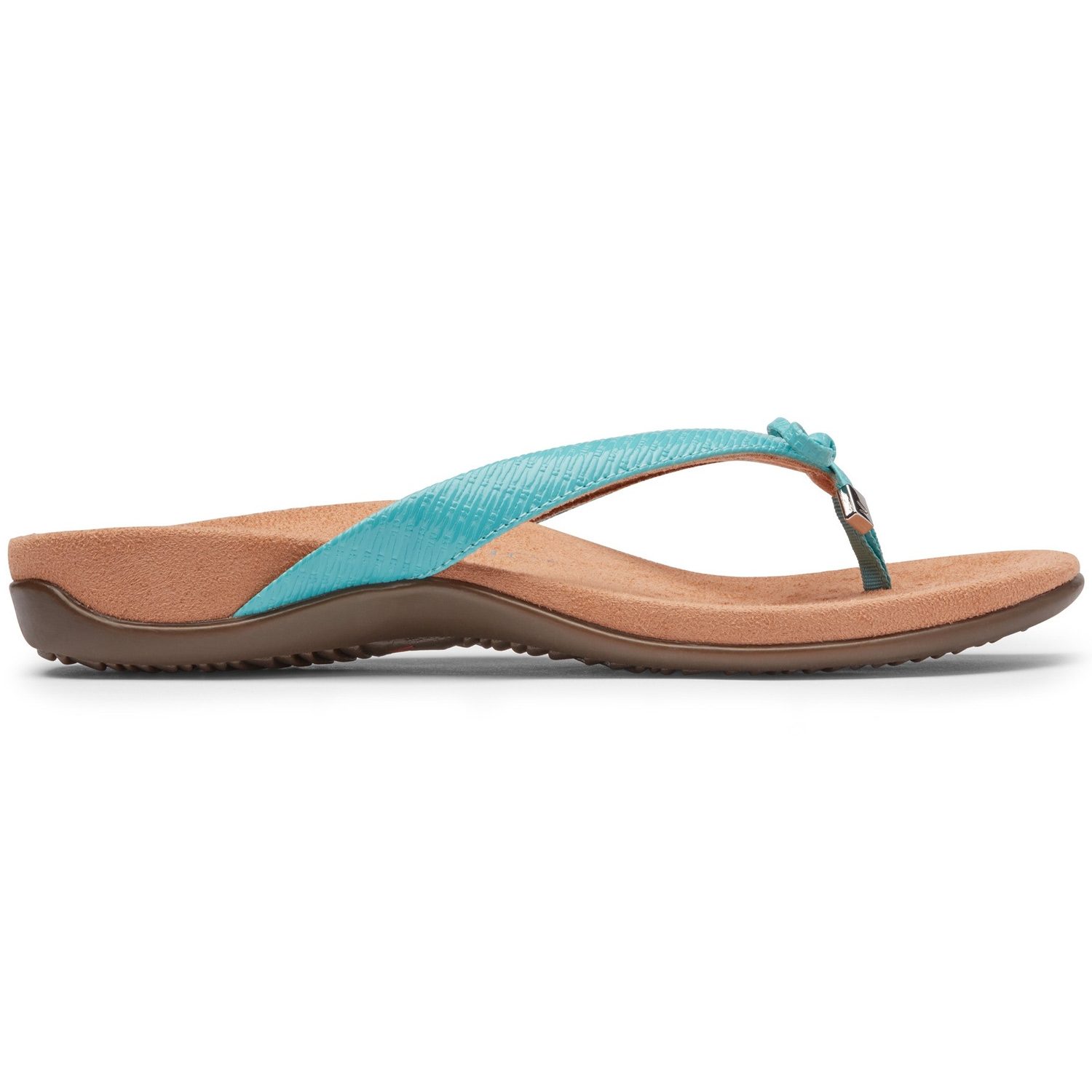 Vionic - Bella II - Damen Stabilitäts-Zehenstegsandale - türkis (teal) – Bild 2