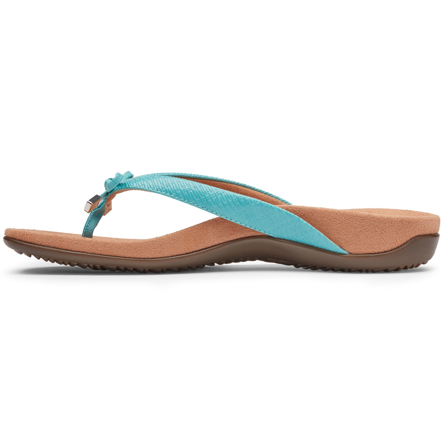 Vionic - Bella II - Damen Stabilitäts-Zehenstegsandale - türkis (teal) – Bild 3