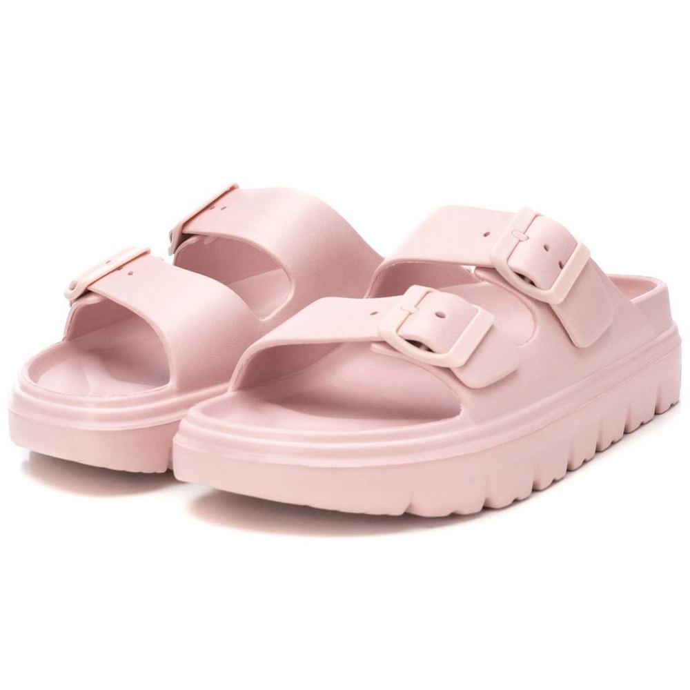 Xti - Summer Slide Women - Damen Pantolette - Rosa (Nude) – Bild 4