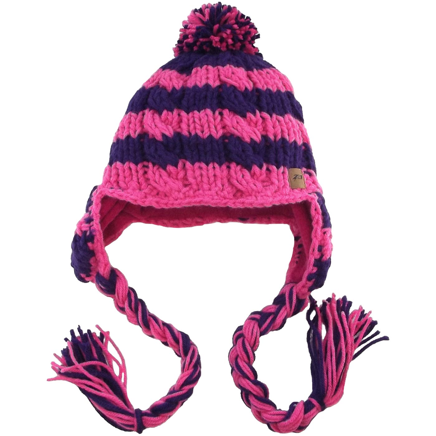 Zanier - Moldau Junior Strickmütze - fuchsia