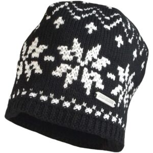 Zanier - Strickmütze 29804 UX - Damen Wintermütze - schwarz