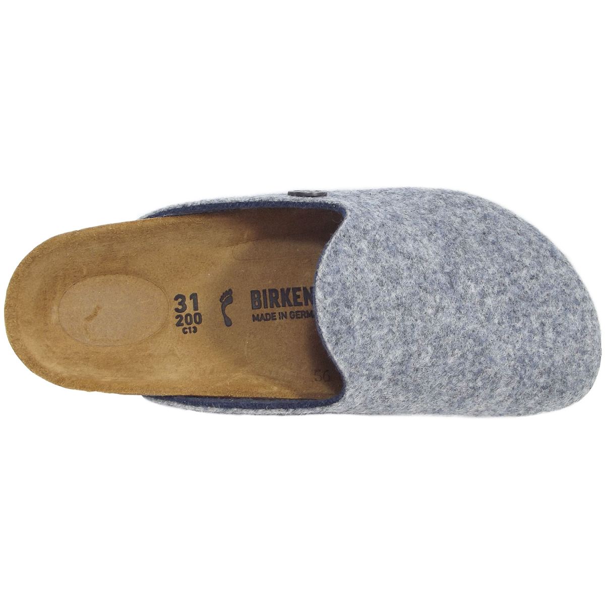 Birkenstock - Amsterdam Rivet Kids - Kinder Pantoffel - graublau (doubleface powder blue) – Bild 3