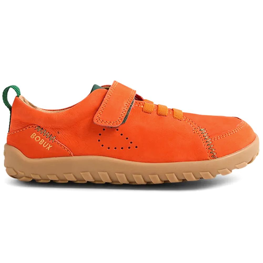 Bobux - Prime - Kinder Barfußschuhe aus Leder - Orange (Tangerine)