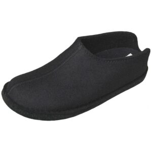 Haflinger - Flair Smily - Unisex Hauspantoffeln - schwarz