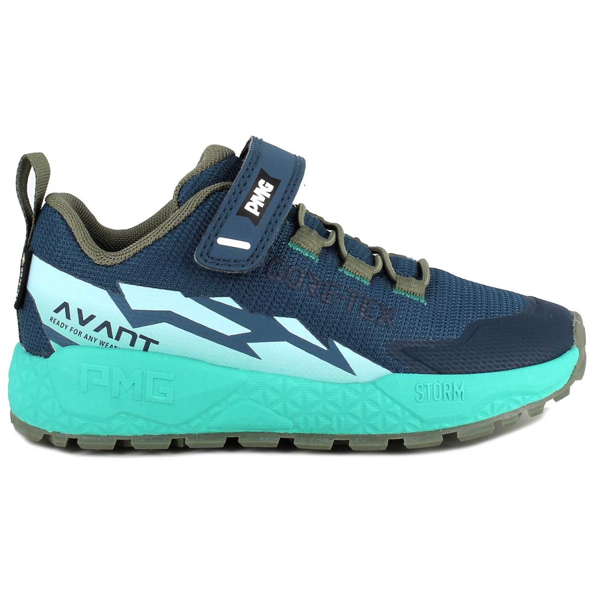 Primigi - Gore-Tex Storm GTX - Kinder Wasserdichte Sneaker - Ottanio/Acqua – Bild 2
