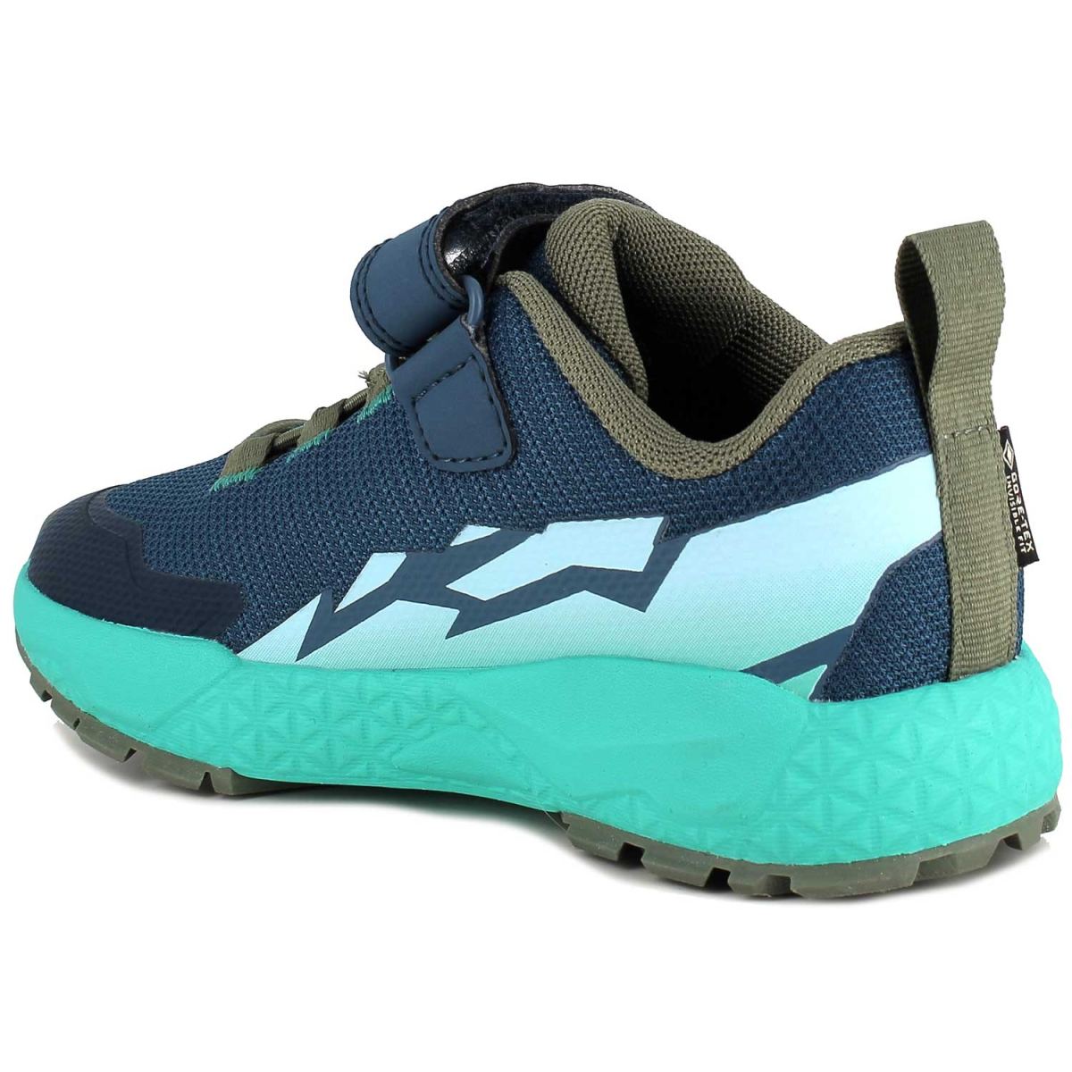 Primigi - Gore-Tex Storm GTX - Kinder Wasserdichte Sneaker - Ottanio/Acqua – Bild 3