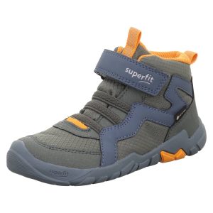 Superfit - Gore-Tex Barefit Trace - Jungen Wasserdichte Barfußschuhe - Grün/Orange