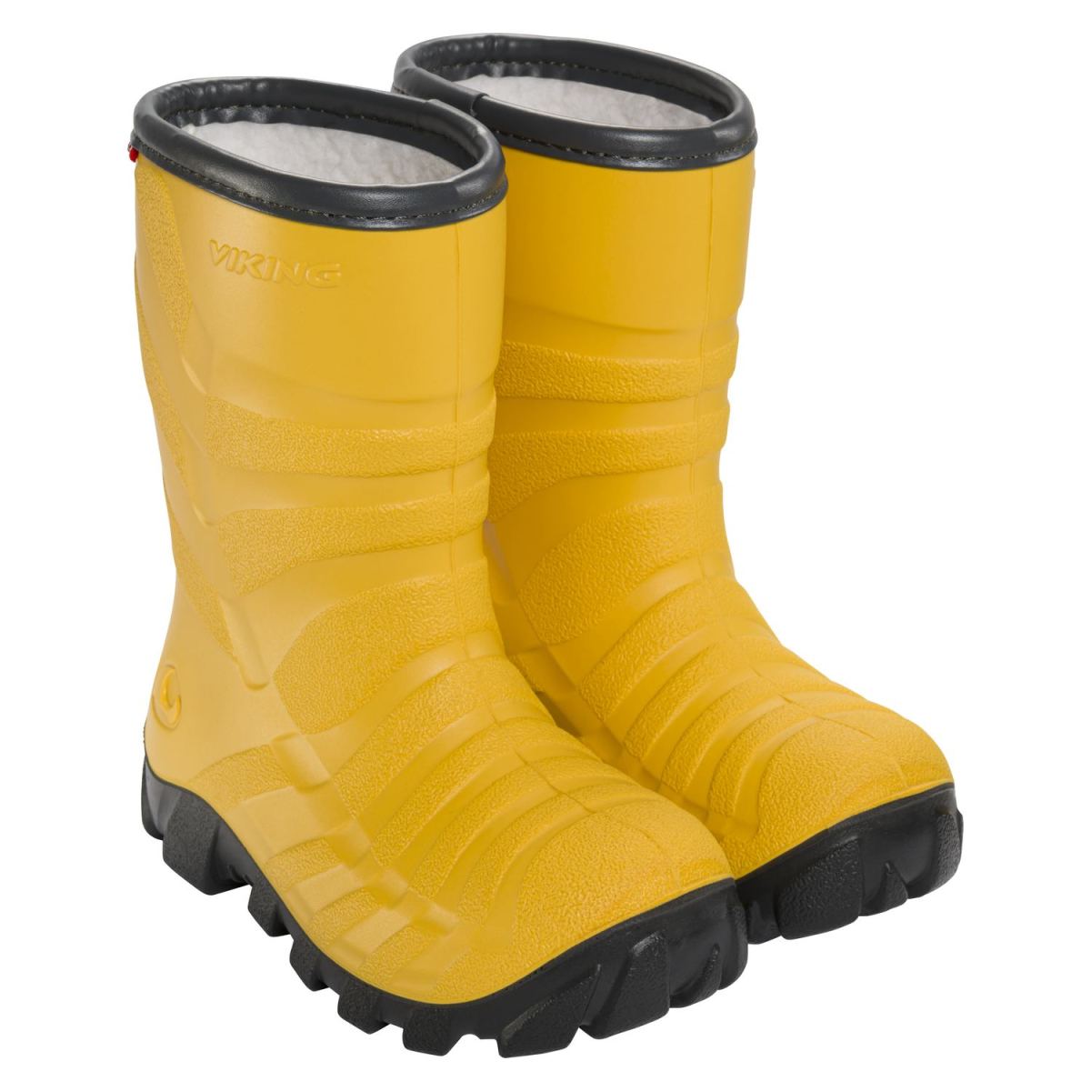 Viking - Ultra Warm - Kinder Winterstiefel aus PU mit Warmfutter - Gelb (Yellow) – Bild 2
