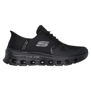 Skechers - Slip-ins - Glide-Step Pro - Damen Komfort-Sneaker zum Reinschlüpfen - Schwarz (Black)