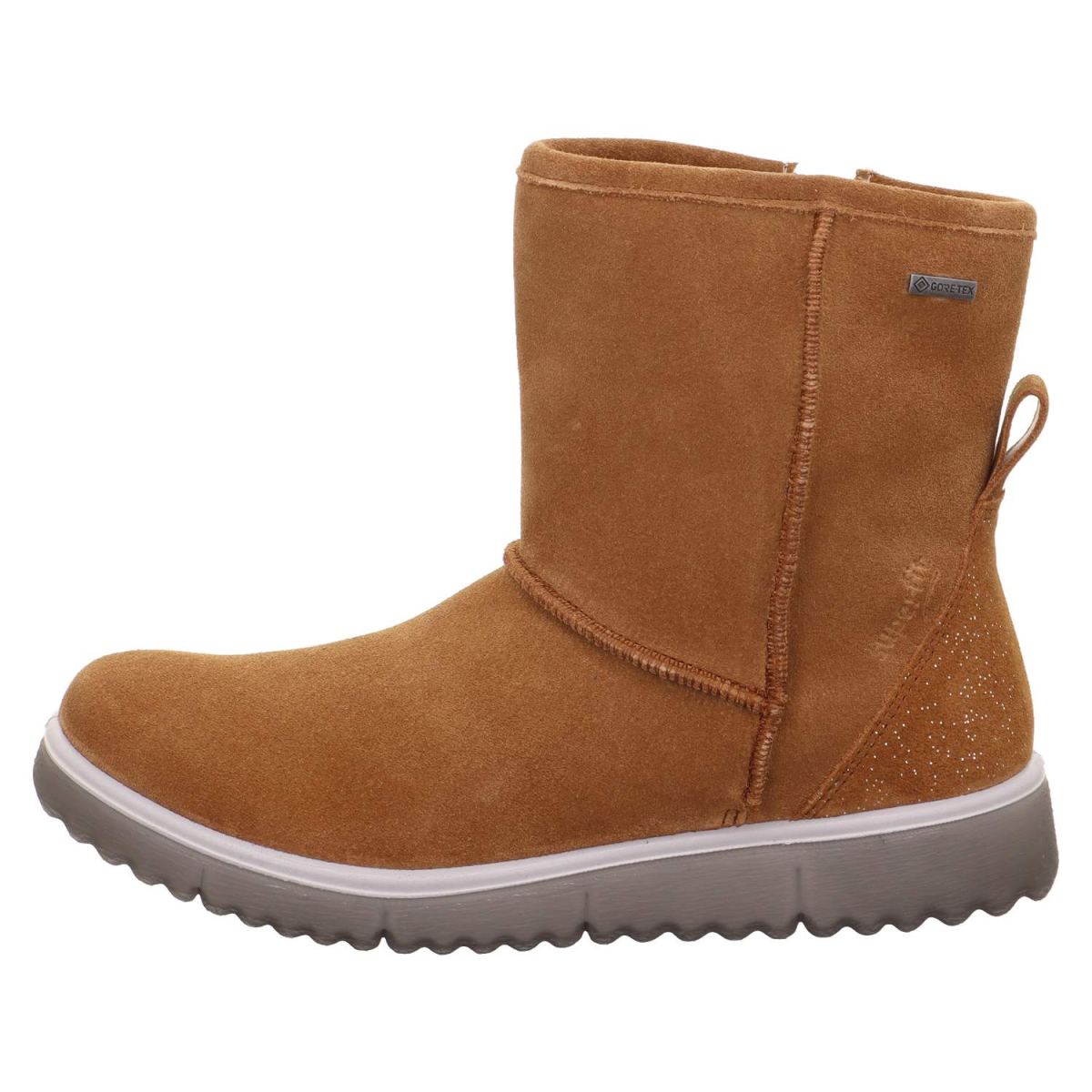 Superfit - Gore-Tex Lora - Mädchen Wasserdichte Winterstiefelette - Braun/Effekt – Bild 3