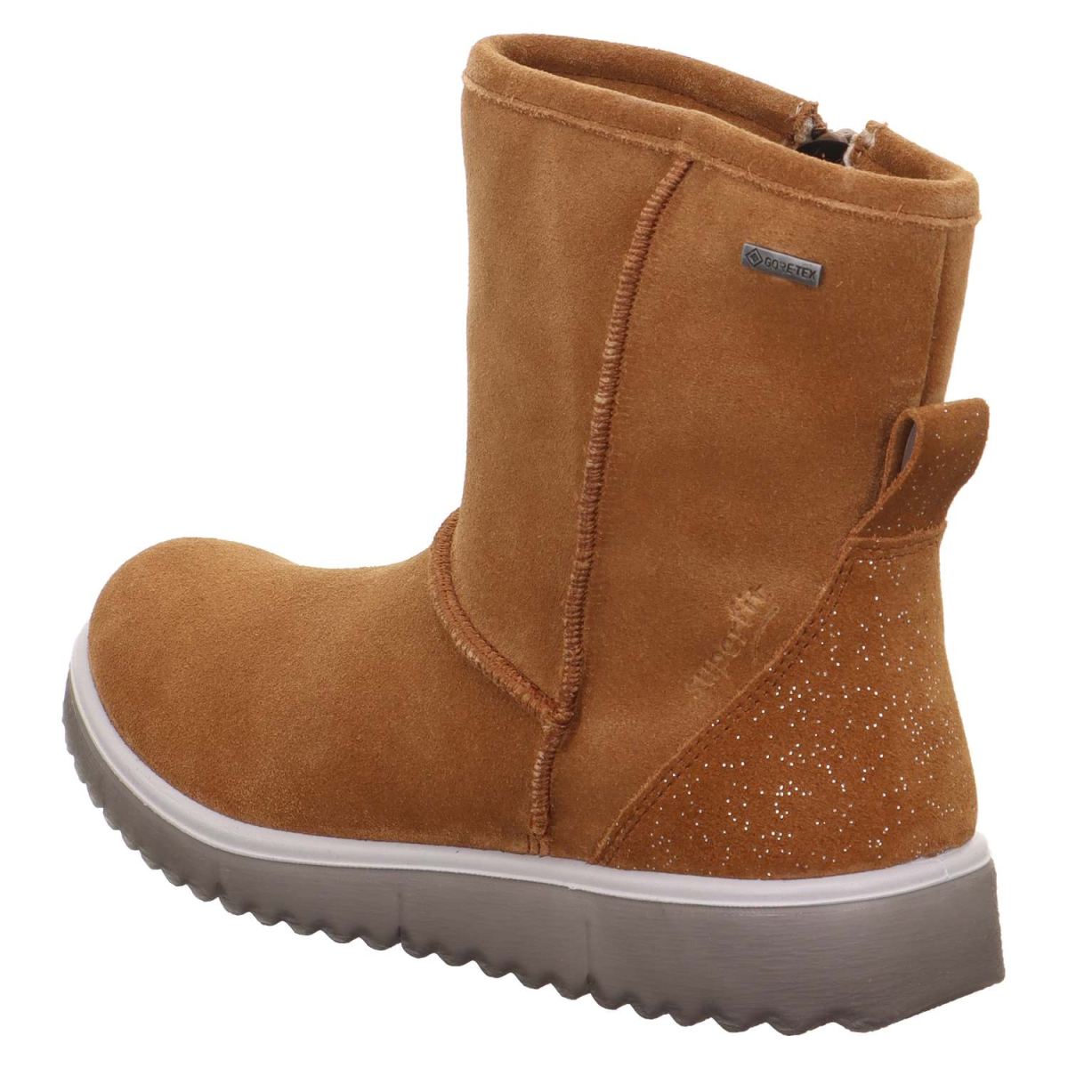 Superfit - Gore-Tex Lora - Mädchen Wasserdichte Winterstiefelette - Braun/Effekt – Bild 4