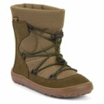 Froddo - FroddoTex Barefoot Track Wool - Kinder Wasserdichte Barfußstiefel mit Wollfutter - Olive