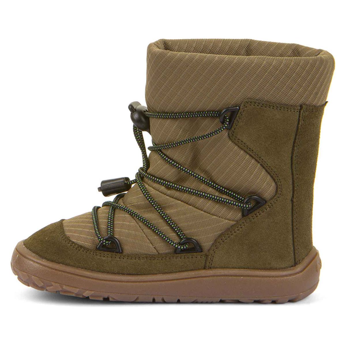 Froddo - FroddoTex Barefoot Track Wool - Kinder Wasserdichte Barfußstiefel mit Wollfutter - Olive – Bild 3