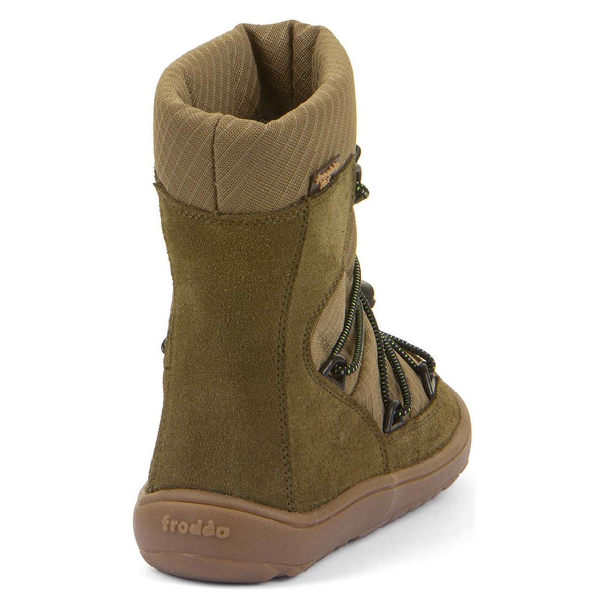 Froddo - FroddoTex Barefoot Track Wool - Kinder Wasserdichte Barfußstiefel mit Wollfutter - Olive – Bild 5