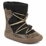 Froddo - FroddoTex Barefoot Track Wool - Mädchen Wasserdichte Barfußstiefel mit Wollfutter - Beige+