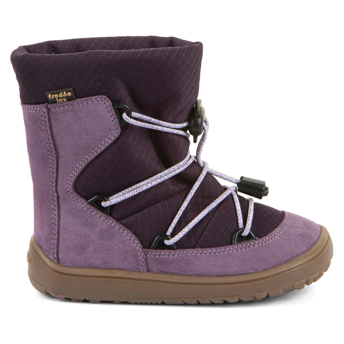 Froddo - FroddoTex Barefoot Track Wool - Mädchen Wasserdichte Barfußstiefel mit Wollfutter - Grape Wine – Bild 2