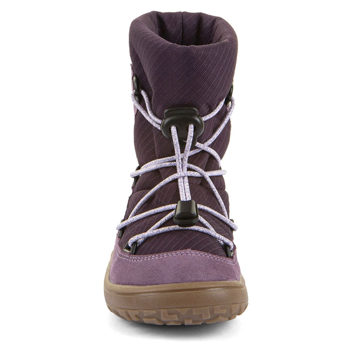 Froddo - FroddoTex Barefoot Track Wool - Mädchen Wasserdichte Barfußstiefel mit Wollfutter - Grape Wine – Bild 4