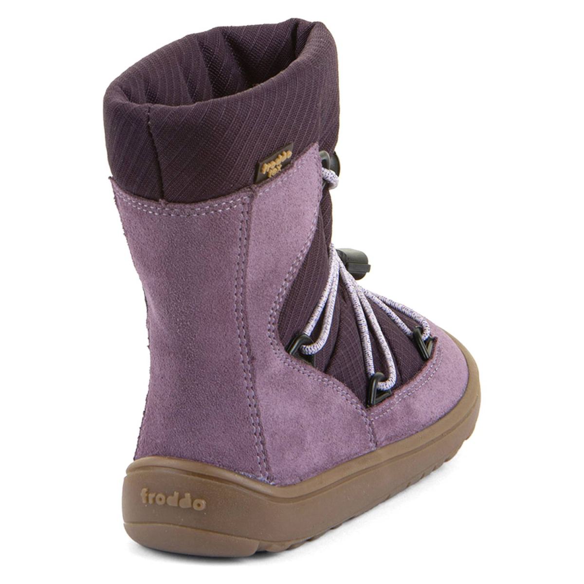 Froddo - FroddoTex Barefoot Track Wool - Mädchen Wasserdichte Barfußstiefel mit Wollfutter - Grape Wine – Bild 5