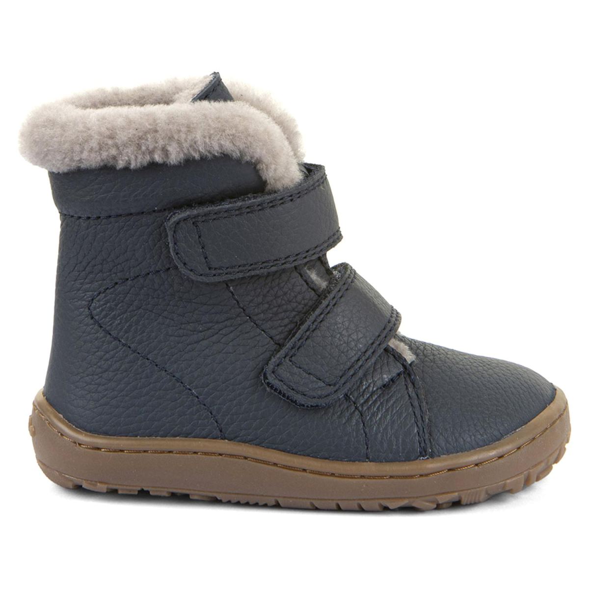 Froddo - Barefoot Furry Boot - Kinder Barfußstiefel mit Lammfell - Dunkelblau (Dark Blue) – Bild 2